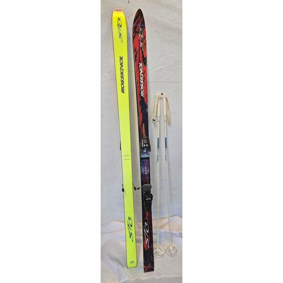 Rossingnol Torrison Box 168cm Slalom Skis w/ Poles - Picture 1 of 8